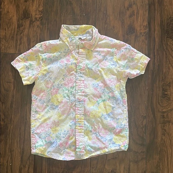 Janie and Jack Other - Janie and Jack Multicolor Floral Button-Down Shirt SZ 5